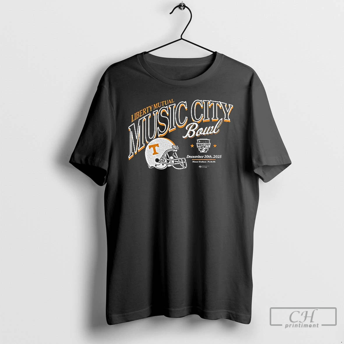 Premium Tennessee Volunteers Football 2025 Liberty Mutual Music City Bowl Vintage T-Shirts, Hoodie, Sweatshirt