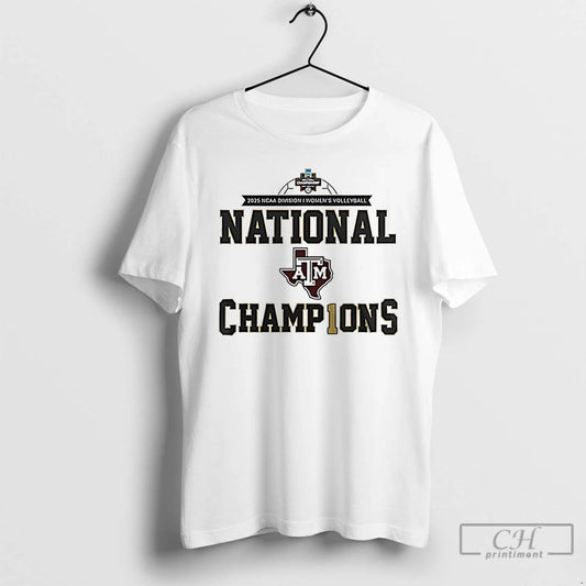 Premium Texas Am Aggies Volleyball National Champions 2025 T-Shirts, Hoodie, Sweatshirt | WearSparks.com