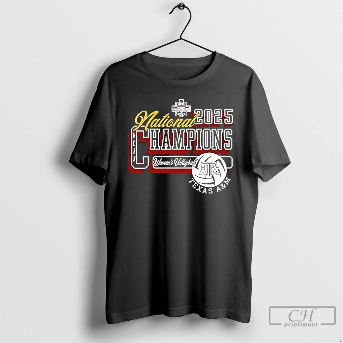 Premium Texas Am Aggies Womens Volleyball 2025 National Champions Logo T-Shirts, Hoodie, Sweatshirt | WearSparks.com