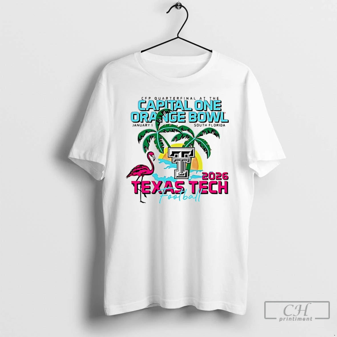 Premium Texas Tech Red Raiders 2026 Capital One Orange Bowl Game T-Shirts, Hoodie, Sweatshirt | WearSparks.com
