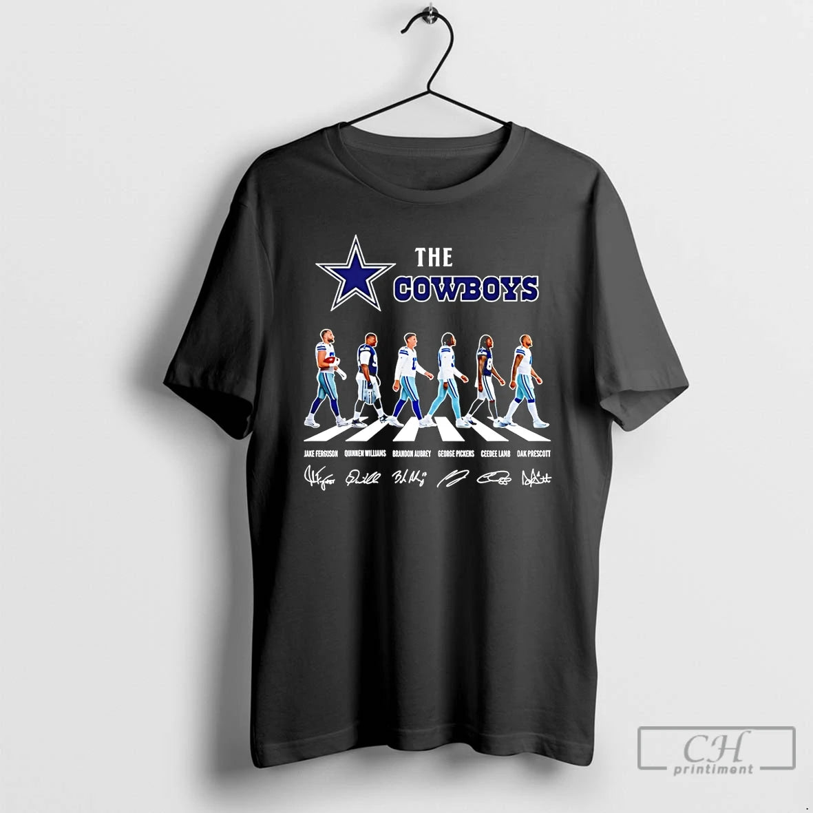 Premium The Dallas Cowboys Cross The Street Signatures 2026 T-Shirts, Hoodie, Sweatshirt | WearSparks.com