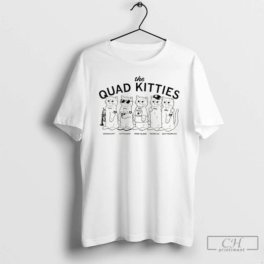 Premium The Quad Kitties Davenpurrt Kittendorf Pawk Island Meowline East Meowline Christmas T Shirts Sweater Hoodie,...