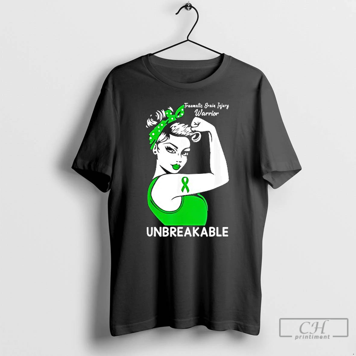 Premium Traumatic Brain Injury Warrior Unbreakable T-Shirts, Hoodie, Sweatshirt | WearSparks.com