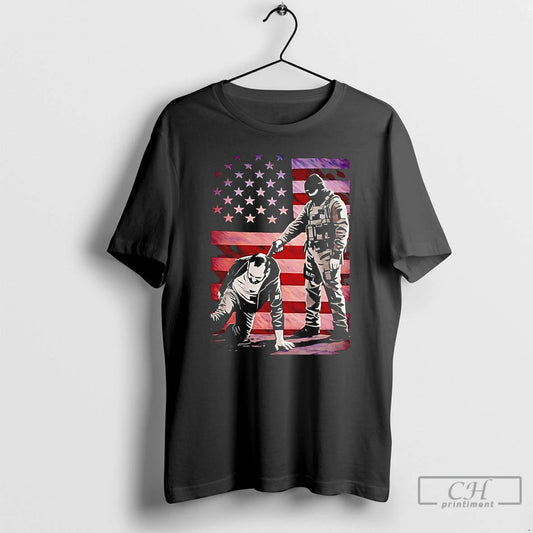 Premium Trumps America Anti Ice Usa Flag T-Shirts, Hoodie, Sweatshirt | WearSparks.com