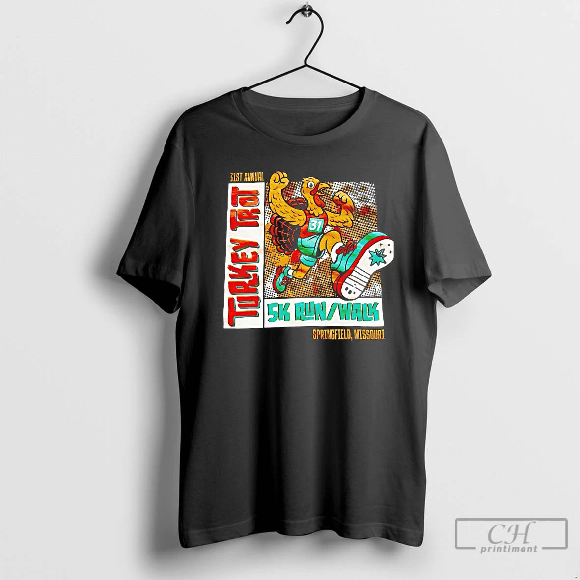 Premium Turkey Trot 31st Annual 5k Run Walk T-Shirts, Hoodie, Sweatshirt | WearSparks.com