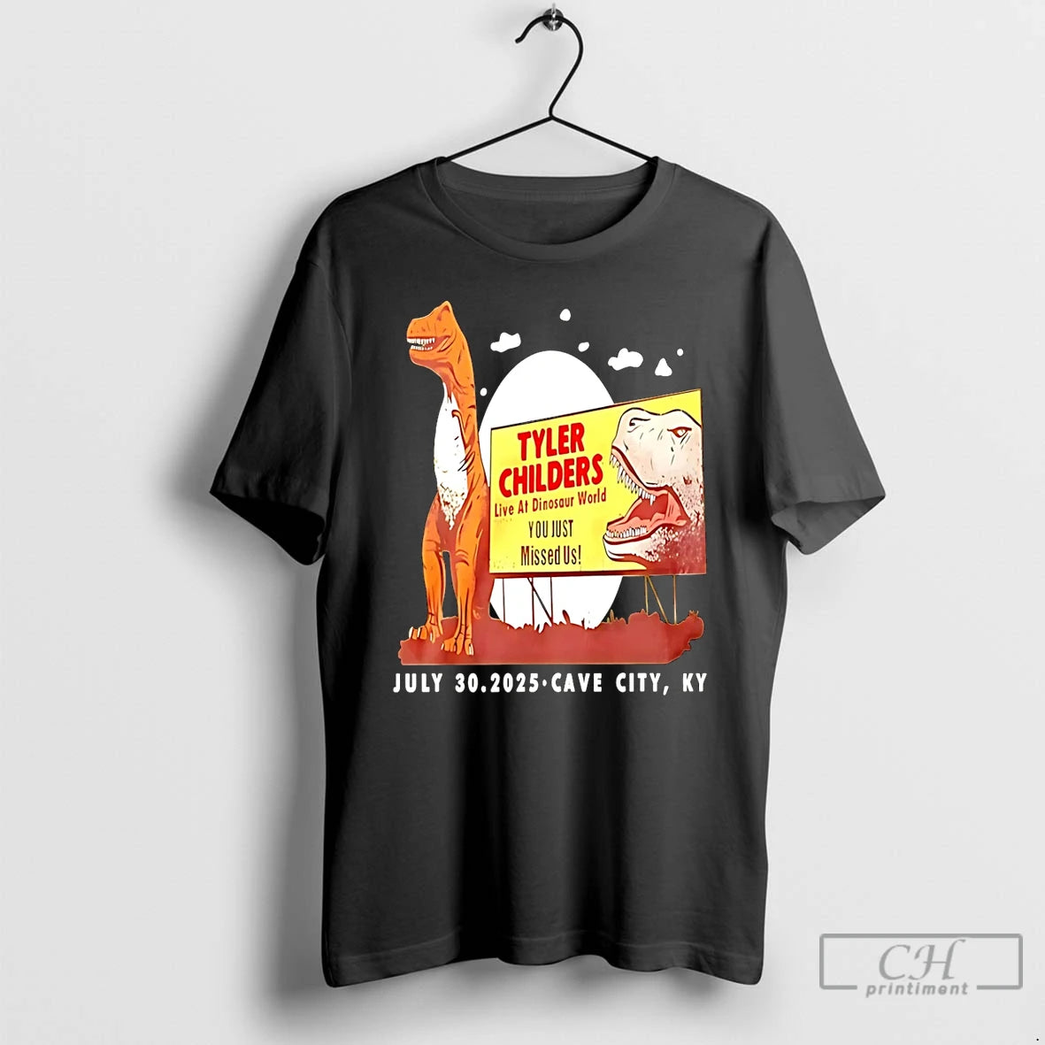 Premium Tyler Childers Live At Dinosaur World Cave City T-Shirts, Hoodie, Sweatshirt | WearSparks.com