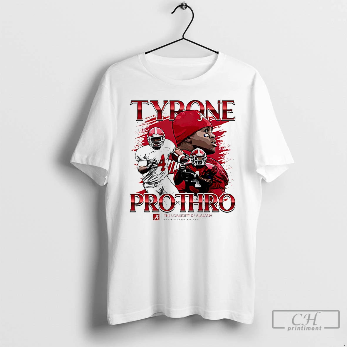 Premium Tyrone Prothro Alabama Football Alumni Ncaa Legends Caricature T-Shirts, Hoodie, Sweatshirt | WearSparks.com