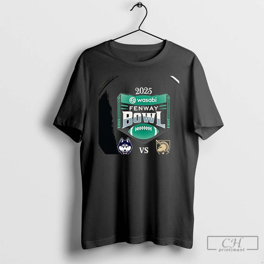 Premium Uconn Huskies Vs Army Black Knights 2025 Fenway Bowl Chriast T-Shirts, Hoodie, Sweatshirt | WearSparks.com