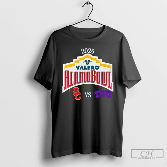 Premium Usc Trojans Vs Tcu Horned Frogs 2025 Alamo Bowl T-Shirts, Hoodie, Sweatshirt | WearSparks.com