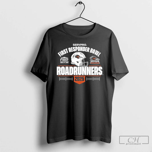 Premium Utsa Roadrunners 2025 First Responder Bowl Helmet T-Shirts, Hoodie, Sweatshirt | WearSparks.com