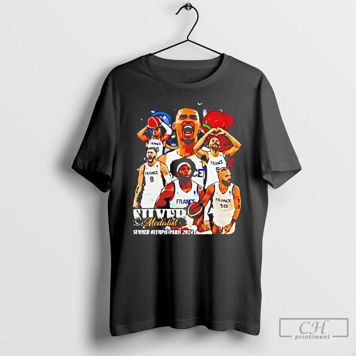Premium Victor Wembanyama Silver Medalist T-Shirts, Hoodie, Sweatshirt | WearSparks.com