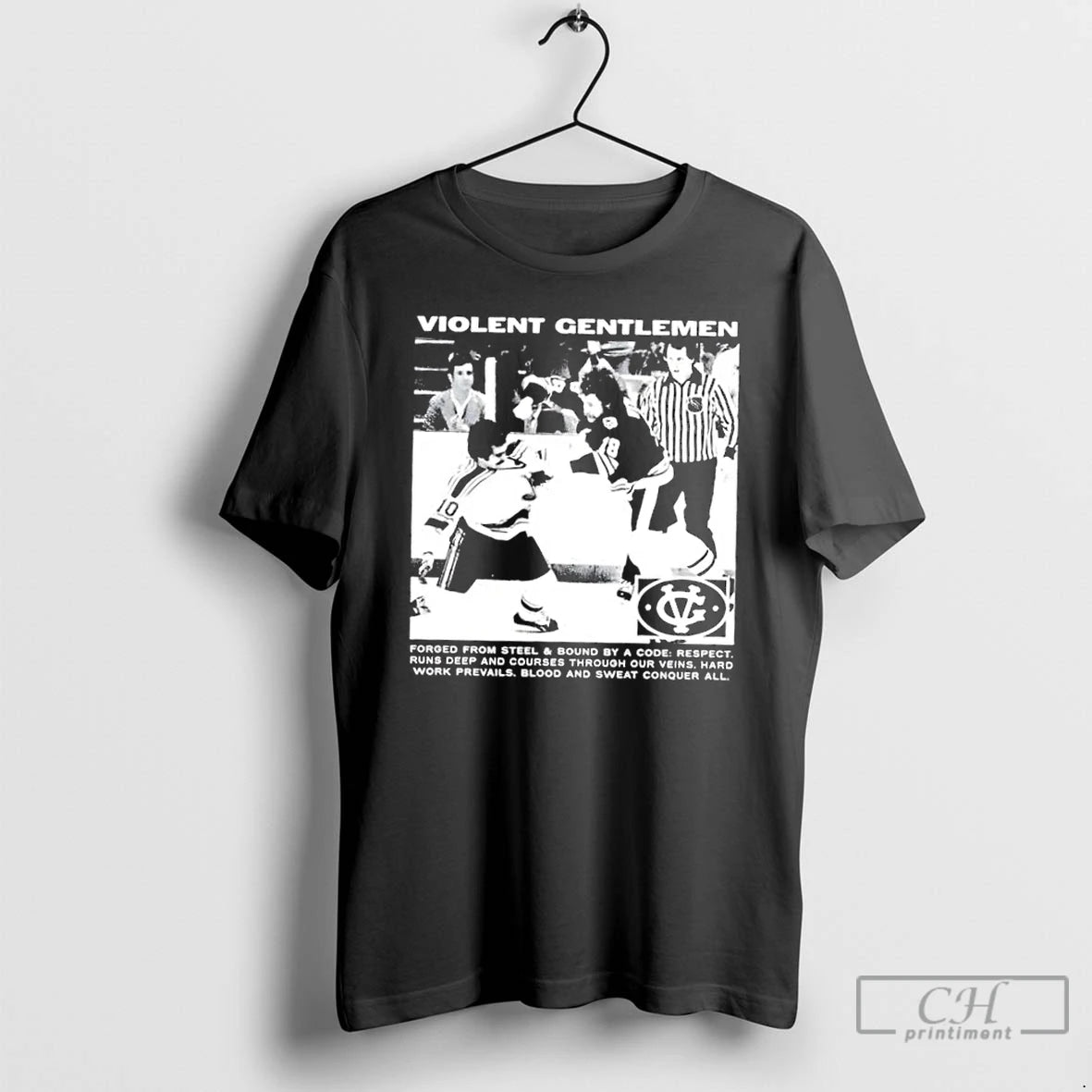 Premium Violent Gentlemen Forged From Steel And Bound By A Code T-Shirts, Hoodie, Sweatshirt | WearSparks.com