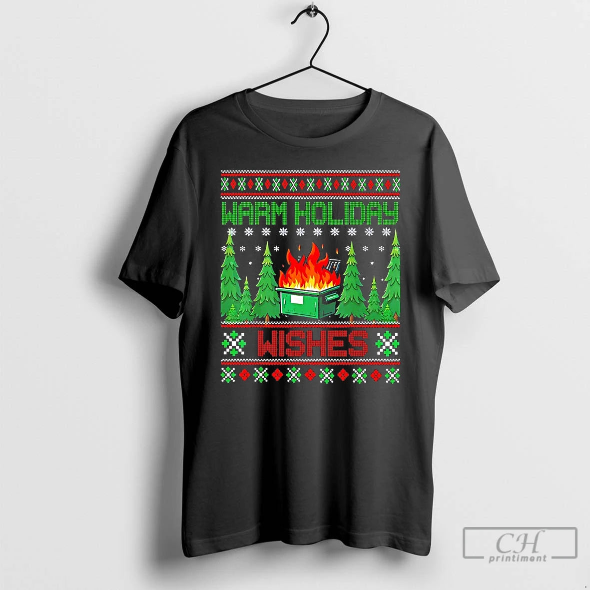 Premium Warm Holiday Wishes Christmas T-Shirts, Hoodie, Sweatshirt | WearSparks.com