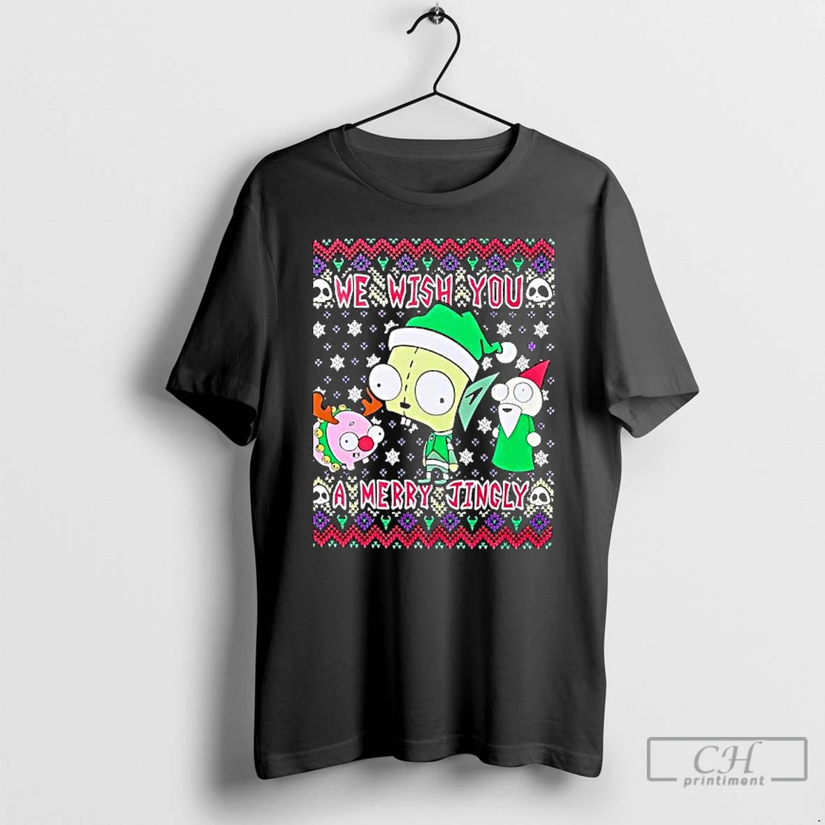 Premium We Wish You A Merry Jingly Ugly Christmas T-Shirts, Hoodie, Sweatshirt | WearSparks.com