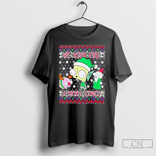 Premium We Wish You A Merry Jingly Ugly Christmas T-Shirts, Hoodie, Sweatshirt | WearSparks.com