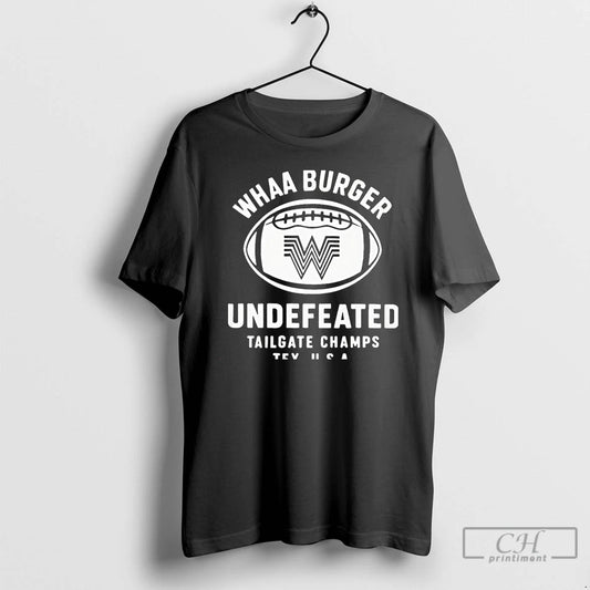Premium Whataburger Undefeated Tailgate Champs Christmas T-Shirts, Hoodie, Sweatshirt | WearSparks.com