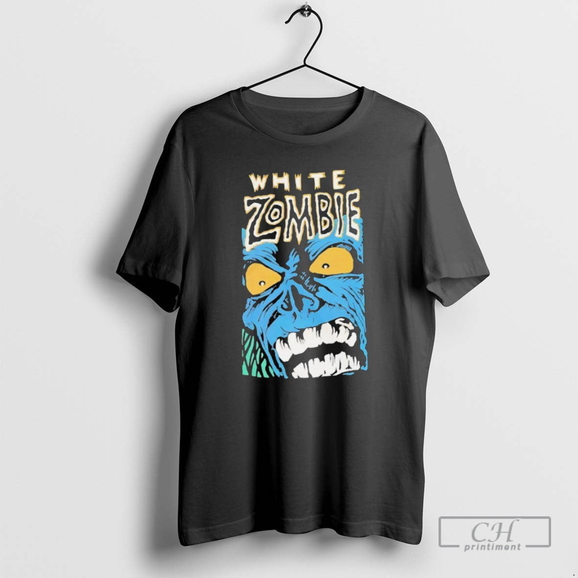 Premium White Zombie Blue Monster Shirt Sweater Hoodie, Sweatshirt | WearSparks.com