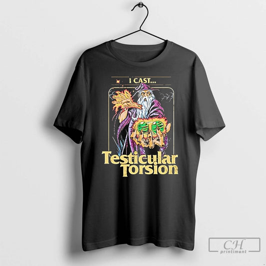 Premium Wizard I Cast Testicular Torsion T-Shirts, Hoodie, Sweatshirt | WearSparks.com