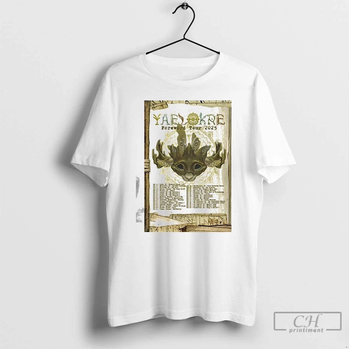 Premium Yaelokre Foreword 2025 Tour T-Shirts, Hoodie, Sweatshirt | WearSparks.com