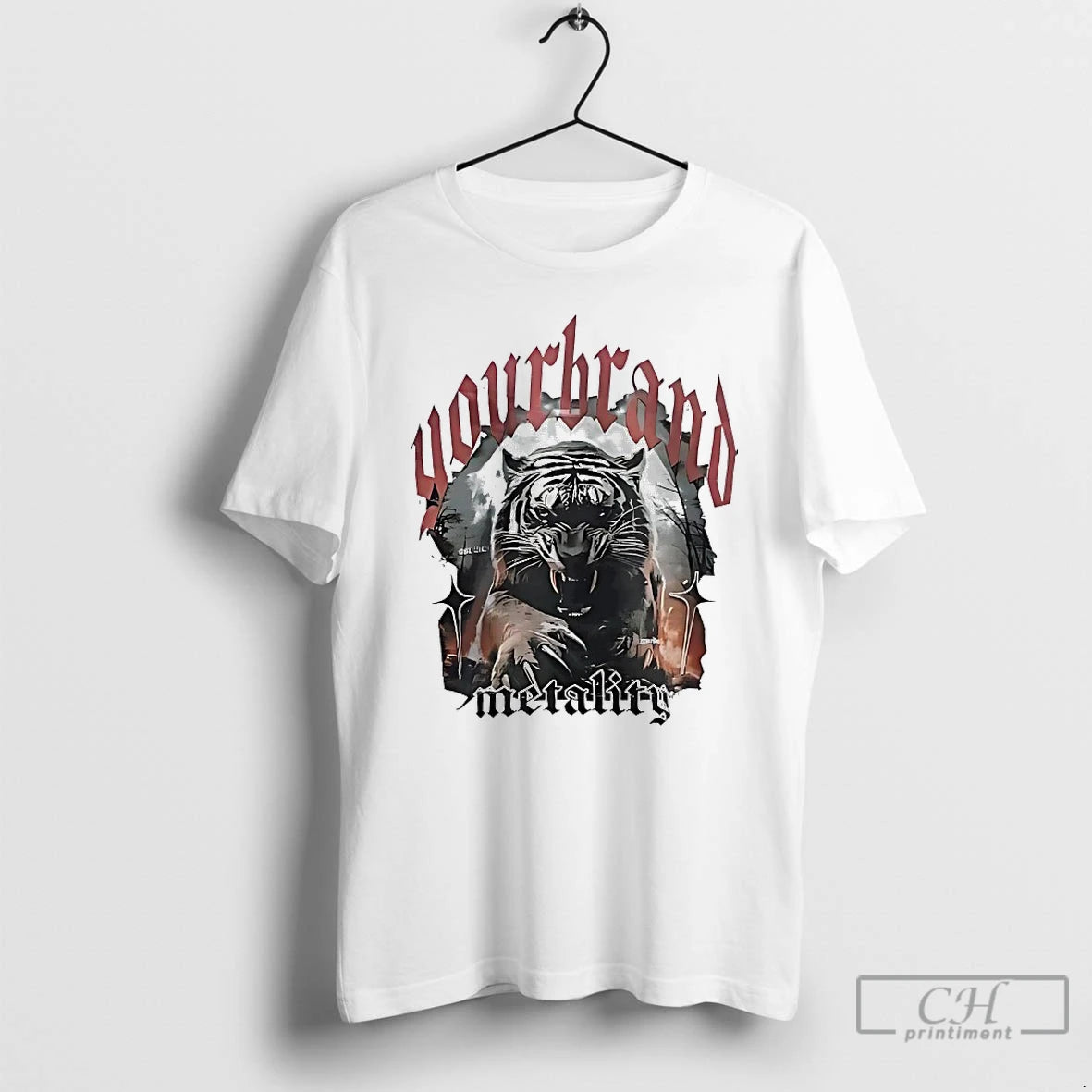 Premium Your Brand Metality Tiger T-Shirts, Hoodie, Sweatshirt | WearSparks.com