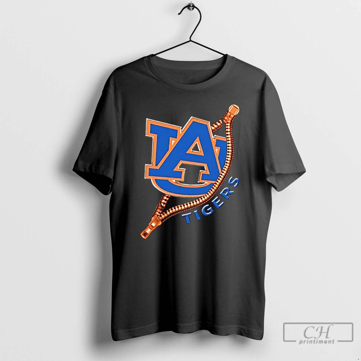 Premium Zipper X Auburn Tigers Football Logo T-Shirts, Hoodie, Sweatshirt | WearSparks.com