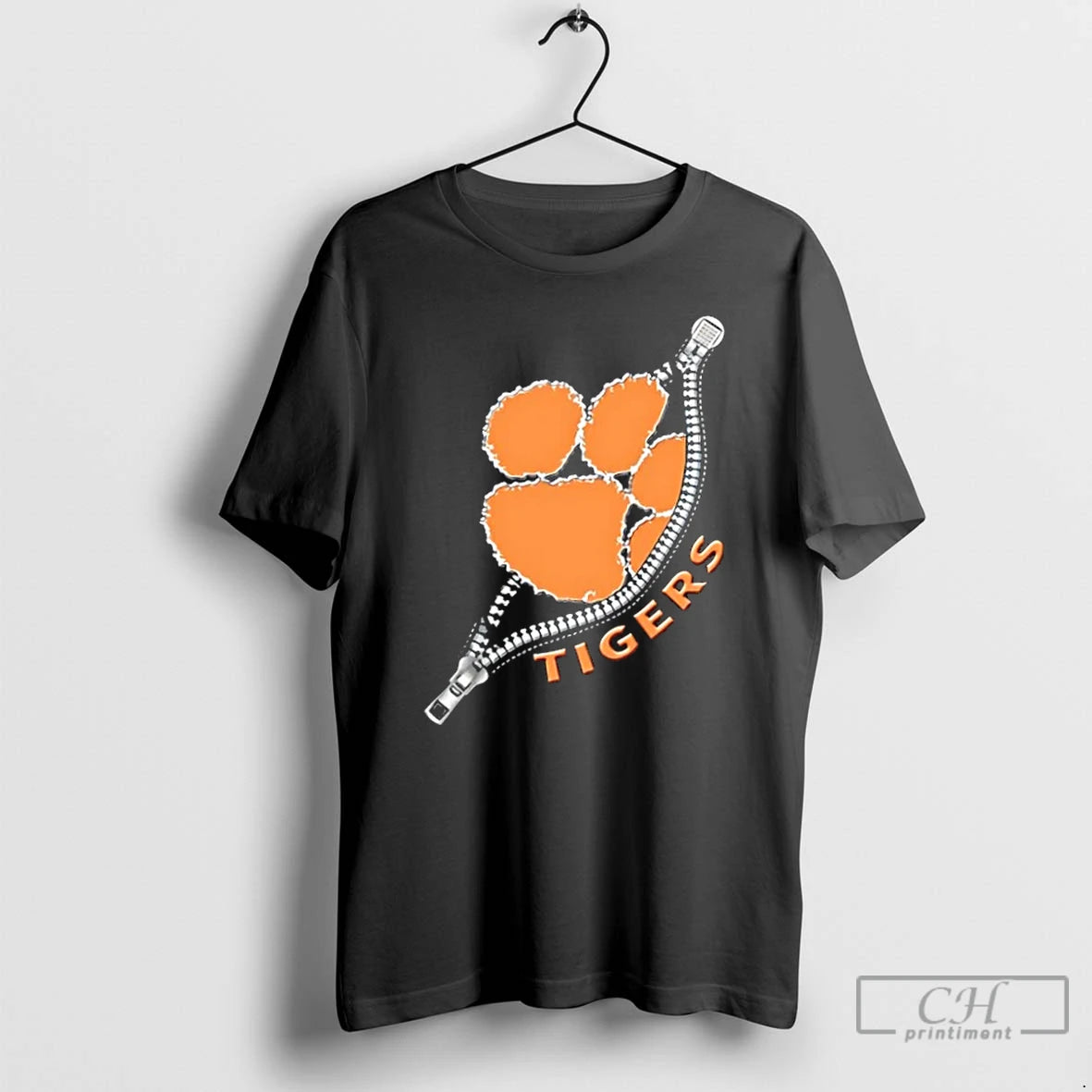 Premium Zipper X Clemson Tigers Football Logo T-Shirts, Hoodie, Sweatshirt | WearSparks.com