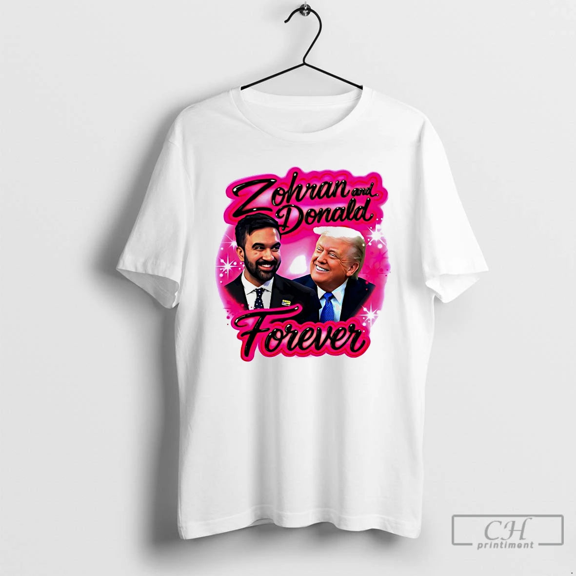 Premium Zohran Mamdani Va Donald Trump Forever T-Shirts, Hoodie, Sweatshirt | WearSparks.com