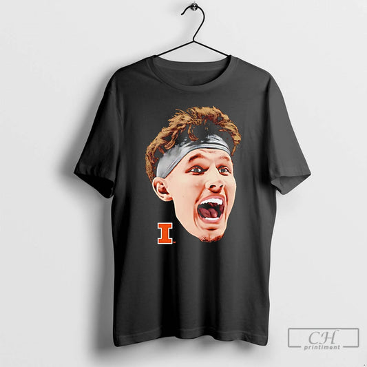 Premium Zvonimir Ivisic Llinois Fighting Illini Portrait Big Head T-Shirts, Hoodie, Sweatshirt | WearSparks.com