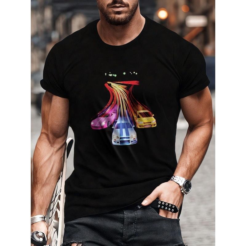 Premium fashion T-shirts, racing, men's casual short sleeve tops Made in USA Hoodie, Sweatshirt | WearSparks.com
