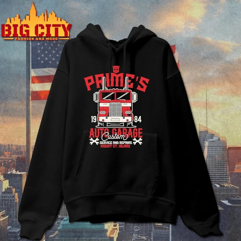 Prime’s Auto Garage shirt