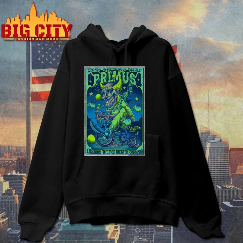 Primus NYE Oakland On Dec 30-31 2025 Poster Shirt