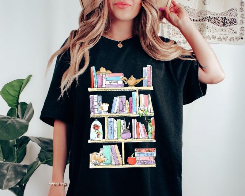 Princ.ess Book Sweatshirt Tshirt, Teacher Librarian Shirt, Book Lover Shirt, Library Shirt, Book Worm Hoodie | WearSparks.com