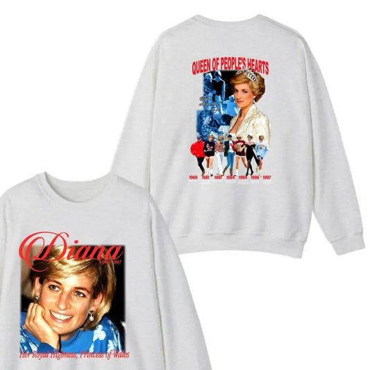 Princess Diana Crewneck, Unisex Sweater, Comfort Cotton Classic T-Shirts, Hoodie, Sweatshirt | WearSparks.com