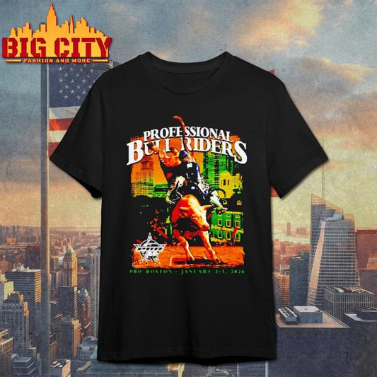 Professional Bull Riders Boston Groundbreaking Floor Shirt