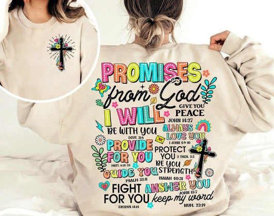 Promises From God Png Sublimation Design Faith Png Bible Verse Png Jesus Christian Png Inspirational Png Religious...