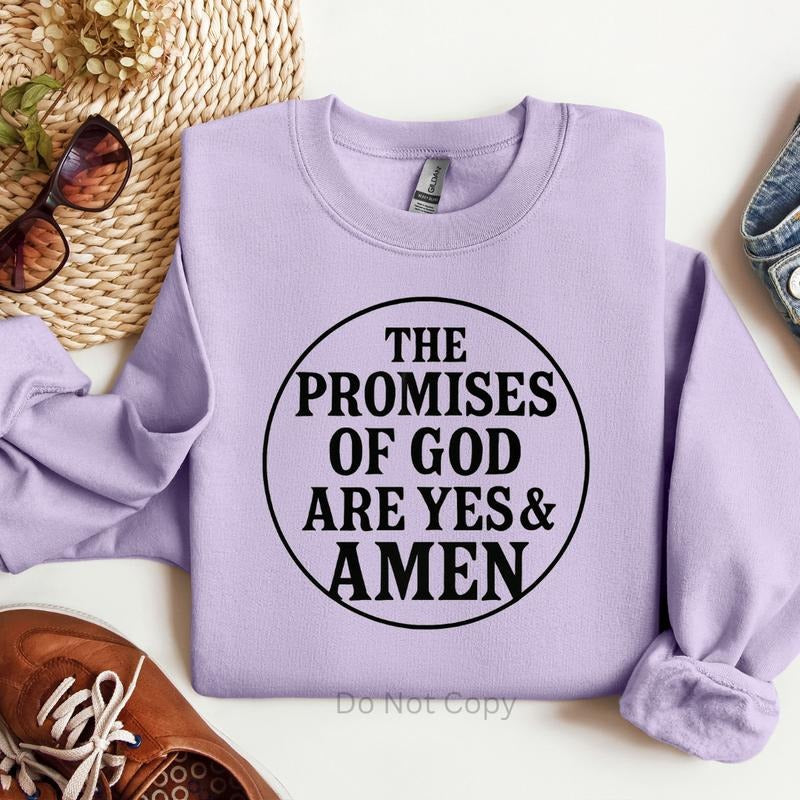 Promises of God Screen Print Transfer T-Shirts, Hoodie, Sweatshirt | WearSparks.com