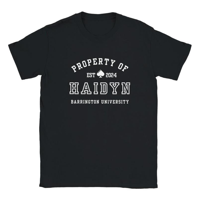 Property Of Haidyn T-Shirt, Carnage, Madness, The Ritual The Sinner The Sacrifice Sweatshirt, The Book Boyfriend Merch,...