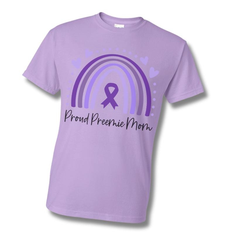 Proud Preemie Mom Unisex Sizing Tshirt Comfy leight weight material Hoodie, Sweatshirt | WearSparks.com