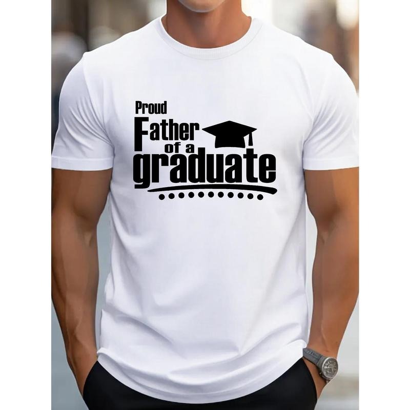 Proud graduate father, men's T-shirt comfortable fit, fitness sports outdoors Made in USA Hoodie, Sweatshirt | WearSparks.com