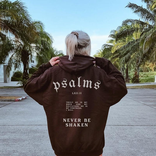 Psalm Christian Hoodie Bible Verse Hoodie Christian Merch Men Christian Streetwear  T-shirt, sweater and Hoodie Sweatshirt