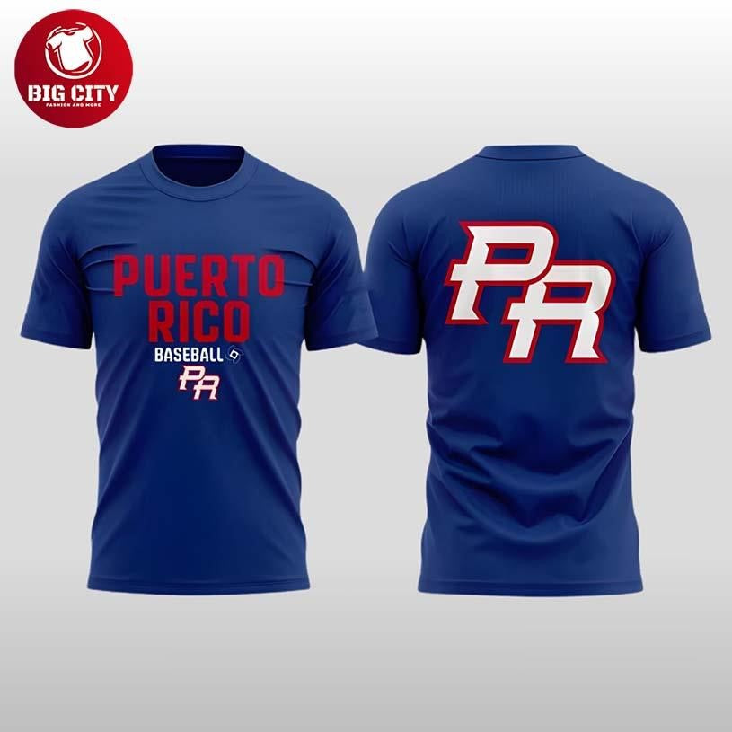 Puerto Rico Baseball 2026 World Classic Two Sided Shirt