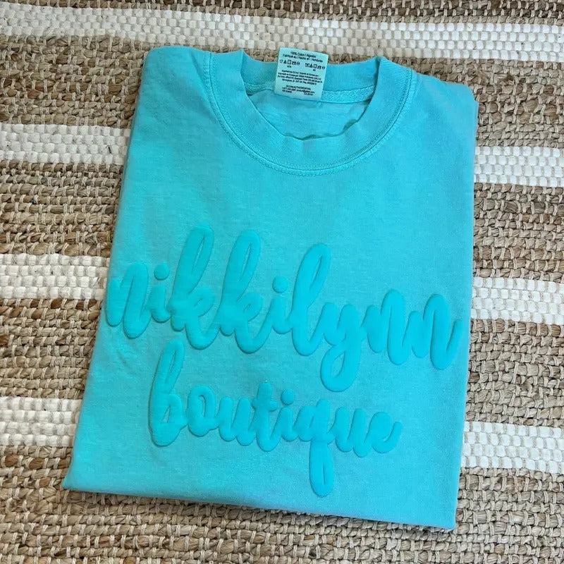 Puffy Logo Comfort Colors Tshirt *Final Sale* Hoodie, Sweatshirt | WearSparks.com