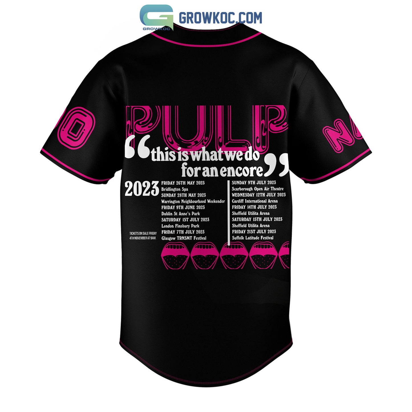 Pulp Encore This Is What We Do For An Encore Personalized Baseball Jersey