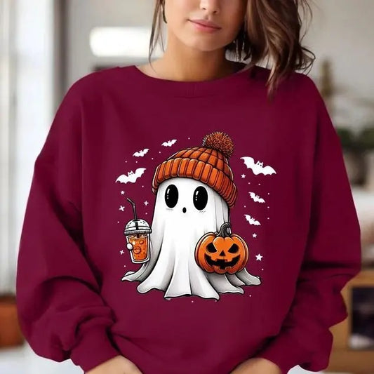 Pumpkin Ghost, Halloween Gift, Holliday Gift, Hoodie & Sweater, Perfect Gift  T-shirt, sweater and Hoodie Sweatshirt