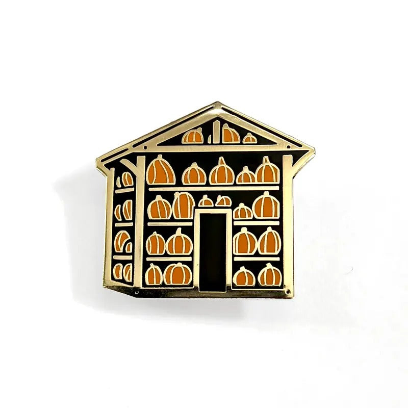 Pumpkin House Enamel Pin T-Shirts, Hoodie, Sweatshirt | WearSparks.com