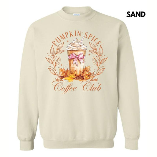 Pumpkin Spice Coffee Club Sweatshirt 'NLB' T-Shirts, Hoodie | WearSparks.com