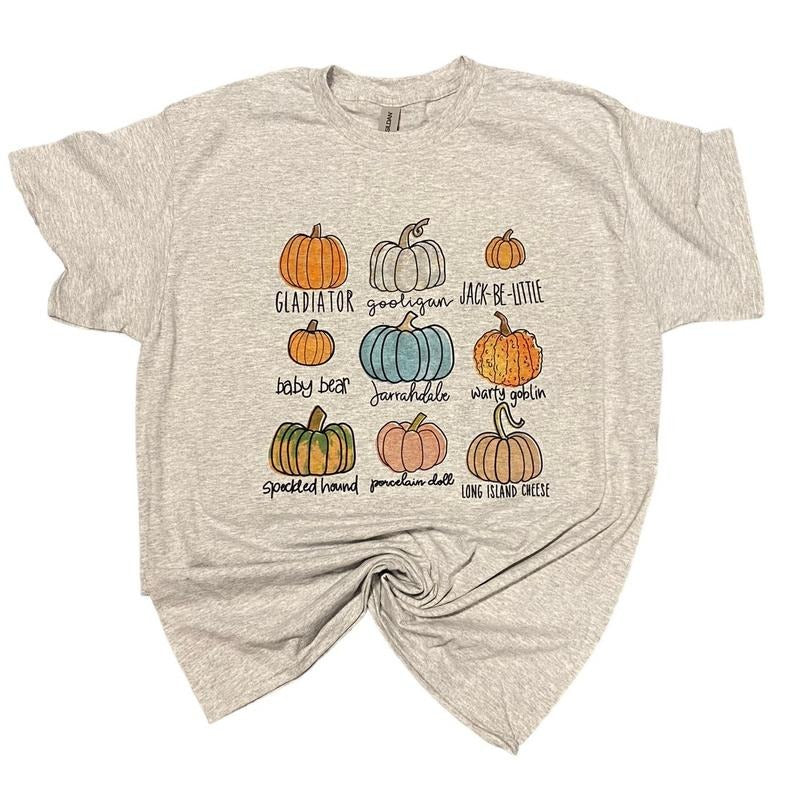 Pumpkin Variety Shirt Hoodie, Sweatshirt | WearSparks.com