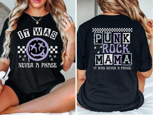 Punk rock Moms Club Graphic Tshirt, emo Mama Shirt, mama tour shirt, Tattooed Mother gift Hoodie, Sweatshirt | WearSparks.com