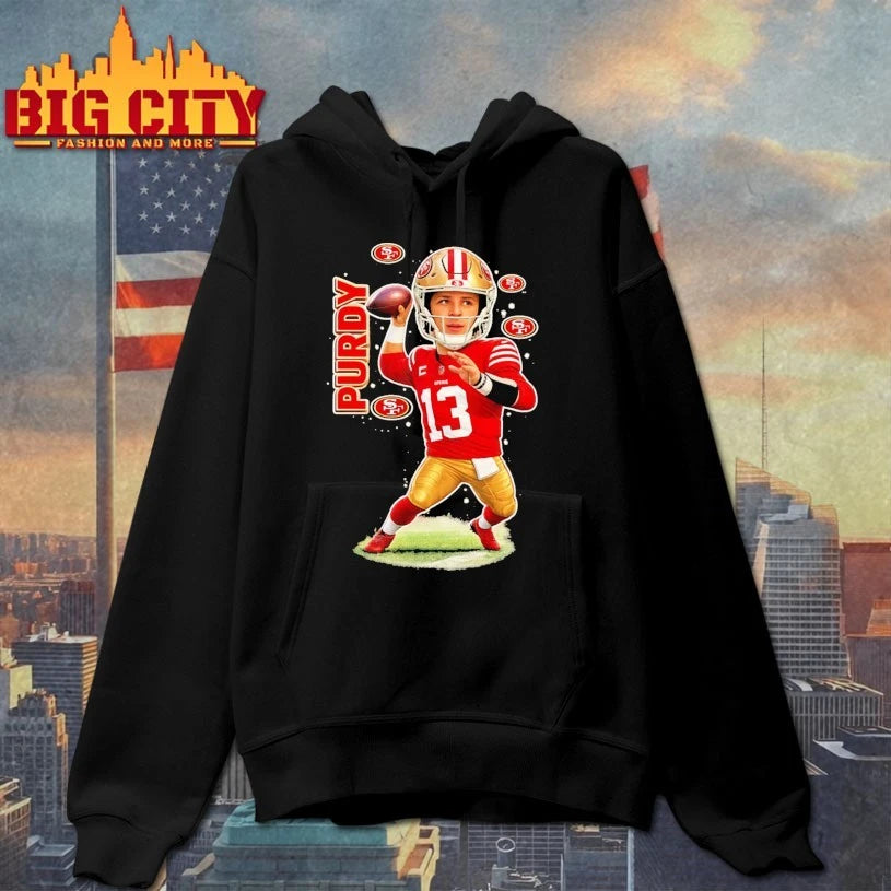 Purdy San Francisco Qb Caricature shirt