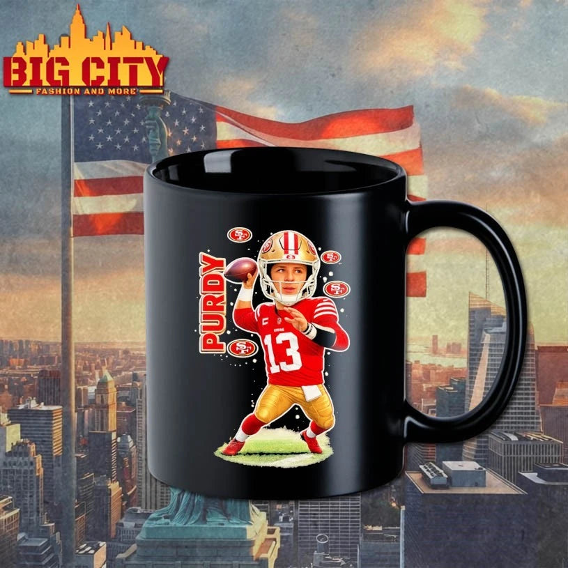 Purdy San Francisco Qb Caricature shirt